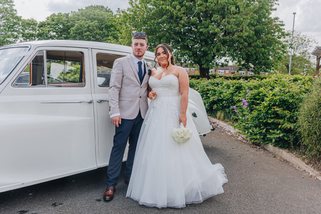 Sacred Heart Church birmingham wedding car exit